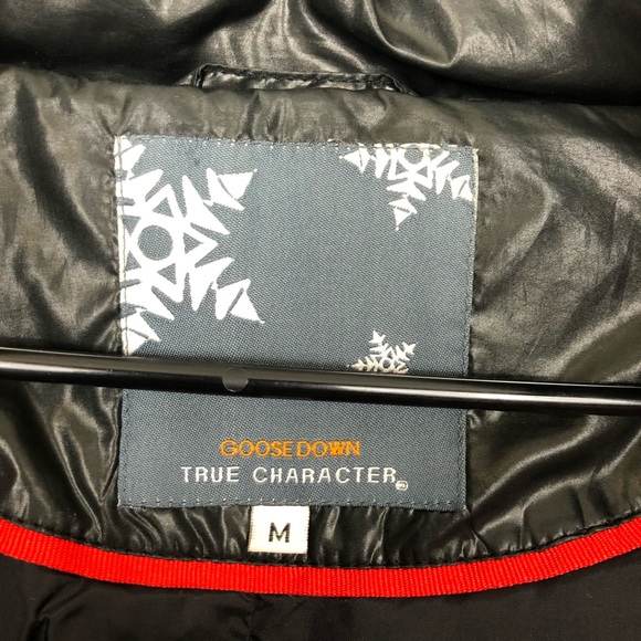 True Character Goose Down Puffer Sz M - Picture 8 of 11